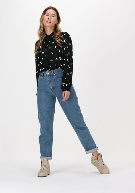 Mehrfarbige/Bunte MODSTR&Ouml;M Blusen MERCY PRINT SHIRT - large