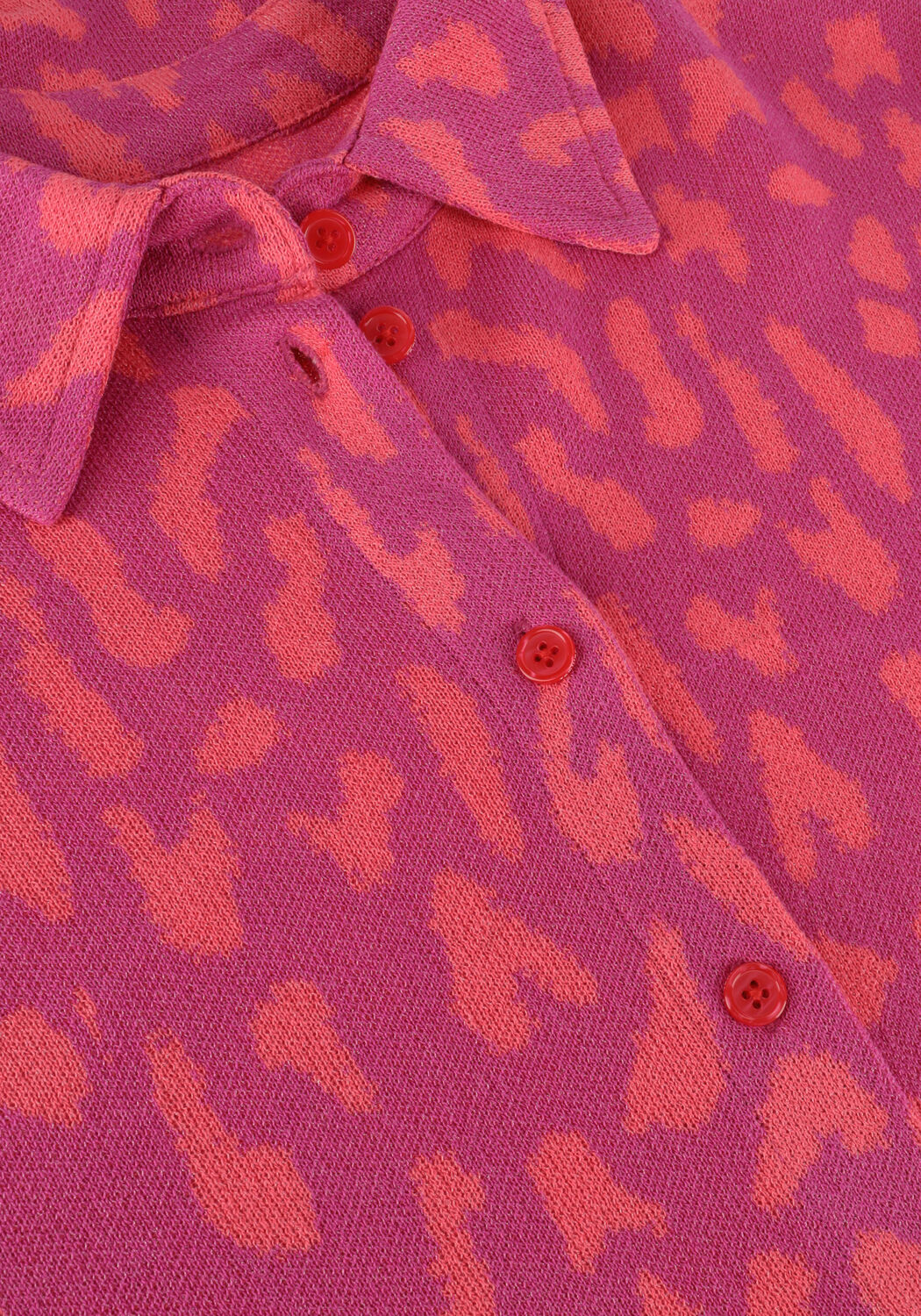 Rosane ALIX THE LABEL Top LADIES KNITTED JACQUARD SHORT SLEEVES BLOUSE - large