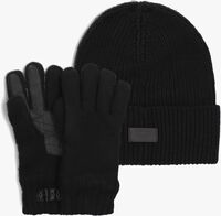 Schwarze UGG Handschuhe KNIT BEANIE WITH GLOVE SET - medium