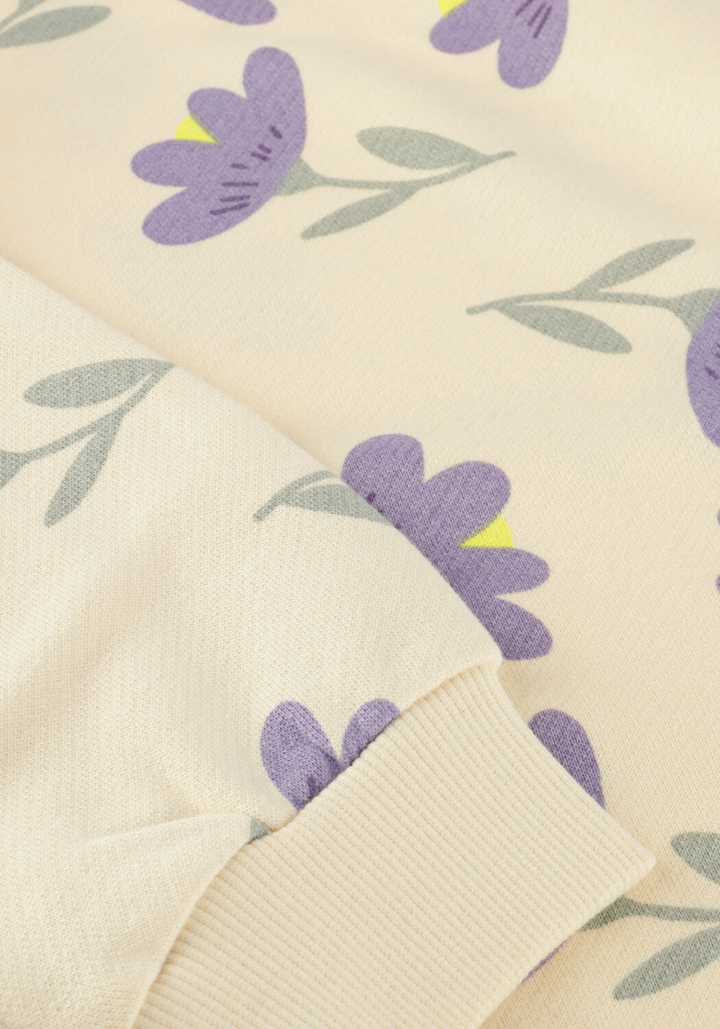 Ecru DAILY7 Pullover SWEATER FLOWERS - large