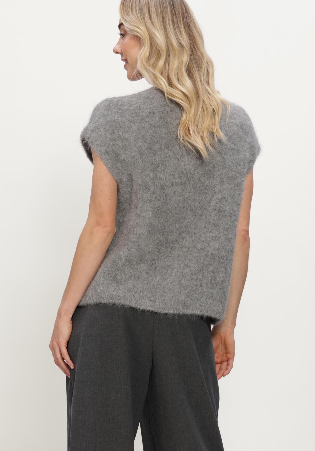 Graue MSCH COPENHAGEN Top MSCHTILA SALMIA VEST - large
