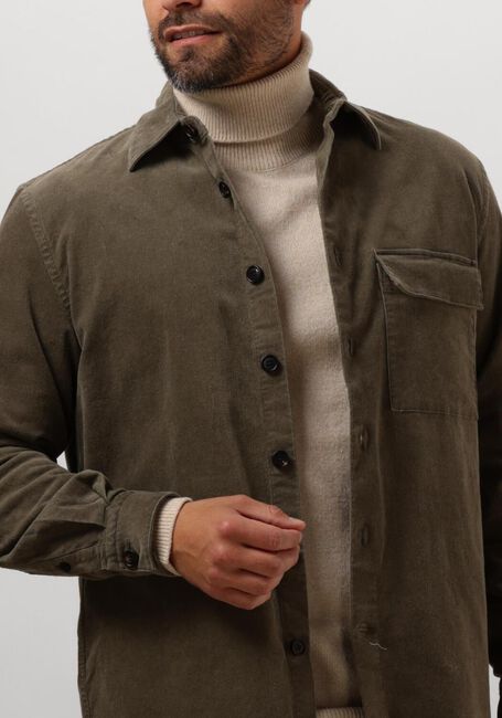 Grüne PROFUOMO Overshirt OVERSHIRT CORDUROY - large