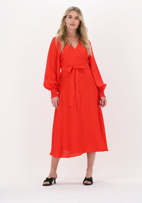 Orangene GESTUZ Midikleid LUELLA LONG WRAP DRESS - large
