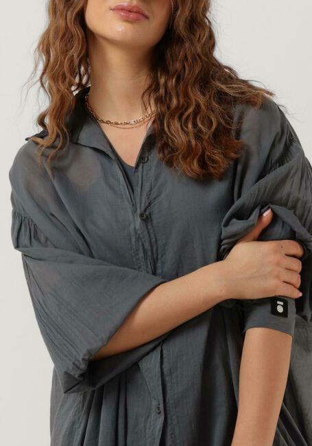 Blaue 10DAYS Midikleid DRESS PARIS VOILE - large