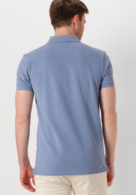 Blaue PROFUOMO Polo-Shirt POLO SHORT SLEEVE - large