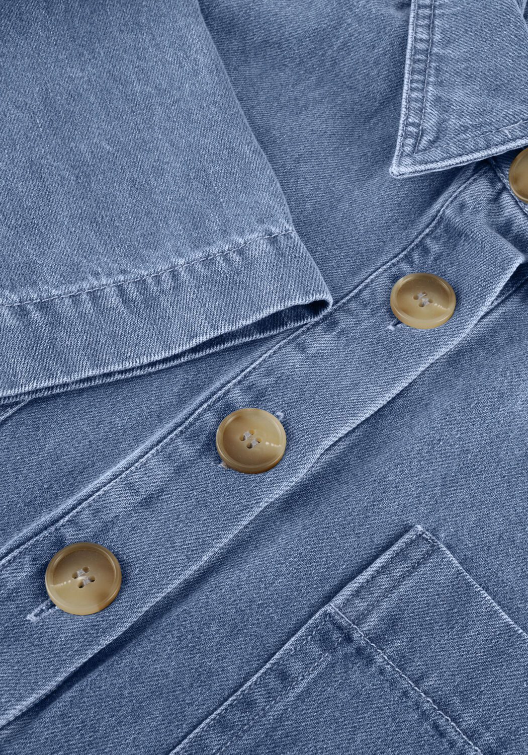 Blaue NOTRE-V Minikleid NV-HANNEBEL - large