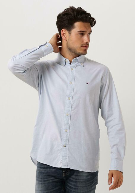 Hellblau TOMMY HILFIGER Casual-Oberhemd CORE 1985 FLEX OXFORD RF SHIRT - large