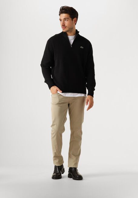Schwarze LACOSTE Pullover 1HA1 MEN SWEATER ZIP - large