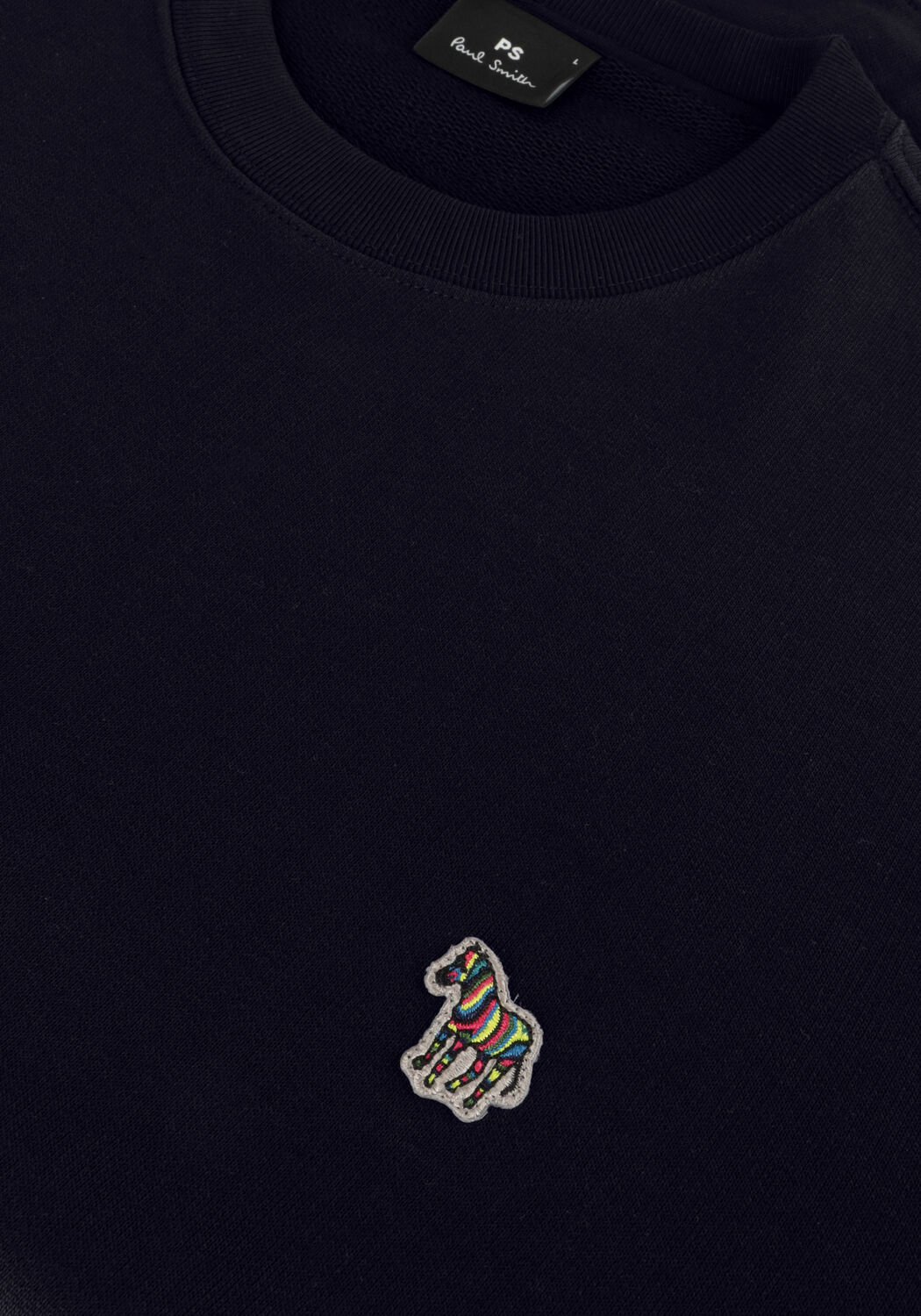 Dunkelblau PS PAUL SMITH Sweatshirt MENS REG FIT SWEATSHIRT ZEBRA - large