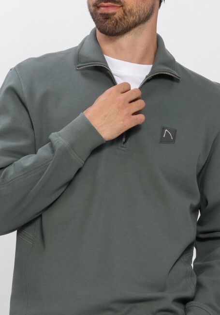 Dunkelgr&uuml;n CHASIN Pullover RYDEN ZIP-UP - large