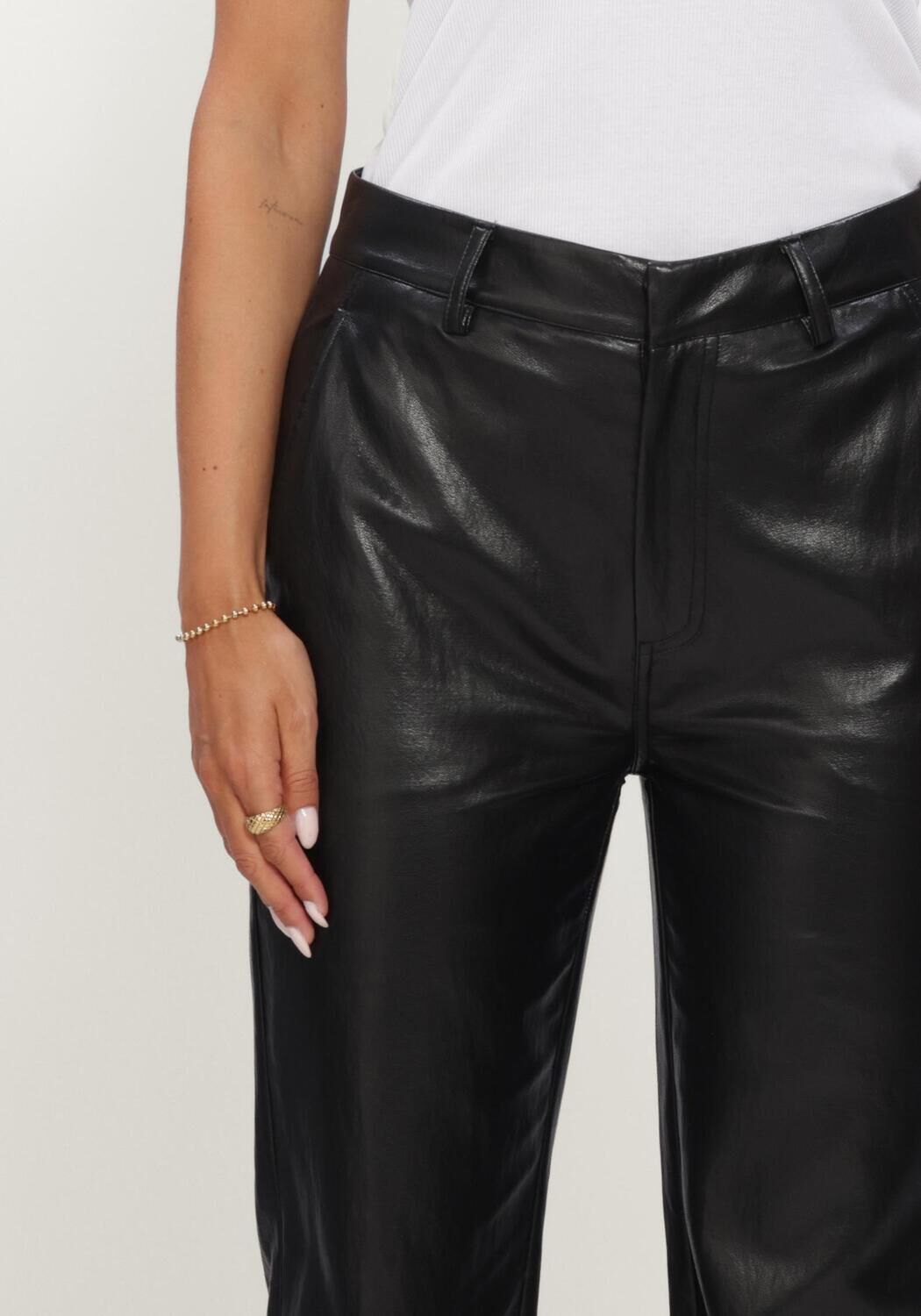 Schwarze CO'COUTURE Hosen GITTCC FLARE PANT - large