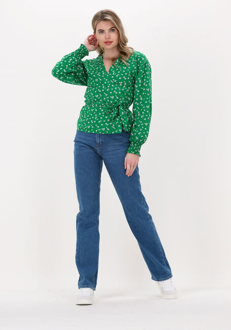 Grüne ENVII Blusen ENBJORK LS TOP AOP 6743 - large