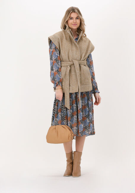Braune SECOND FEMALE Gilet CAKILE WAISTCOAT - large
