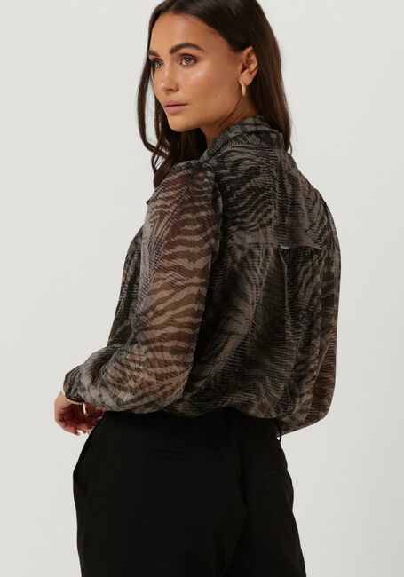 Dunkelgrün GUESS Blusen LS NADINE TOP - large