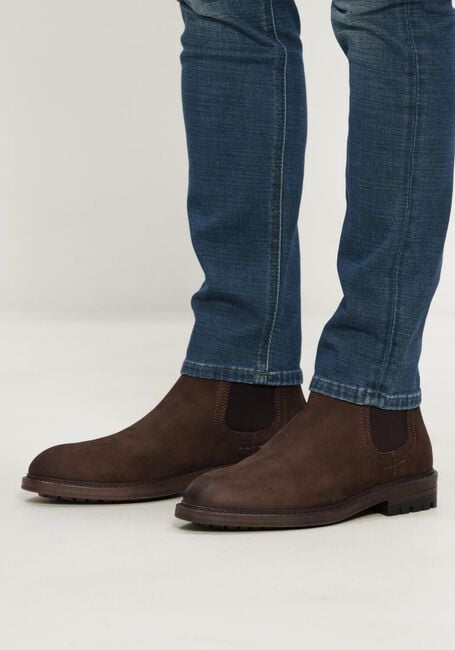 Braune MAZZELTOV Schn&uuml;rboots HOMBRE-15 - large