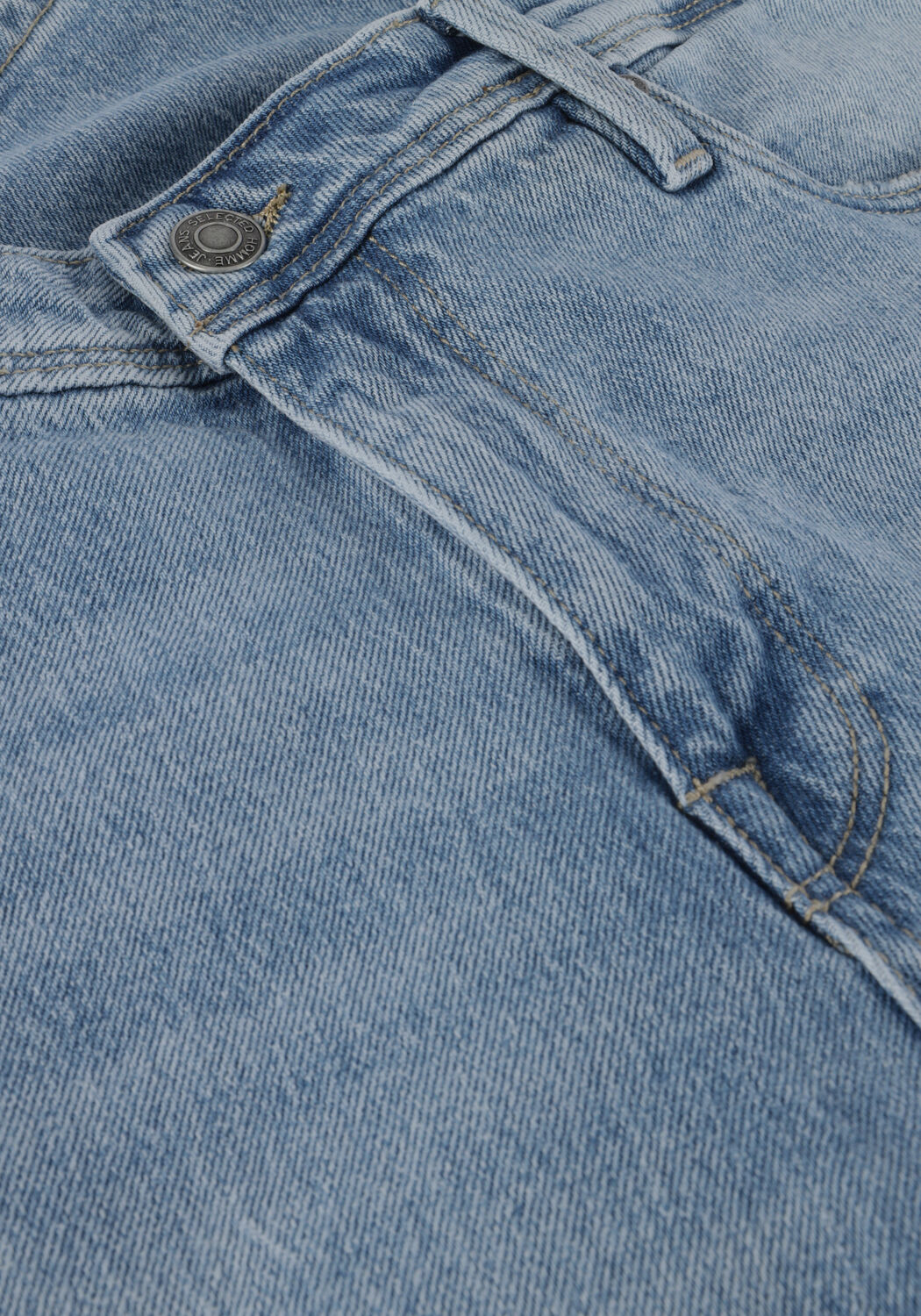 Hellblau SELECTED MEN Jeans SLHALEX 32307 L.BLUE WASH SHORTS - large