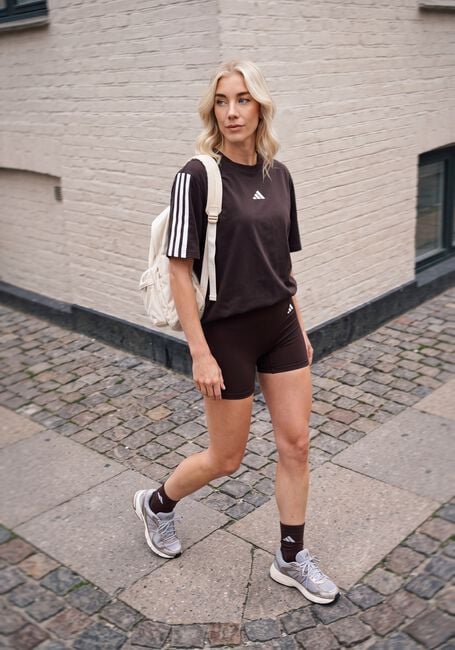 Braune ADIDAS Kurze Hose OPT ESS SHO L - large