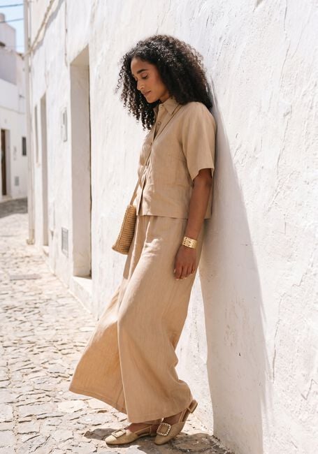 Beige GREEK ARCHAIC KORI Blusen S26K-1005032 - large