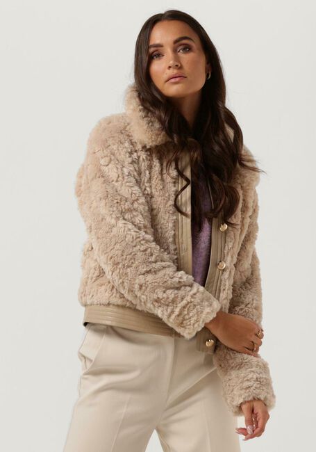 Beige SUNCOO Teddy-Jacke ELIJAH - large