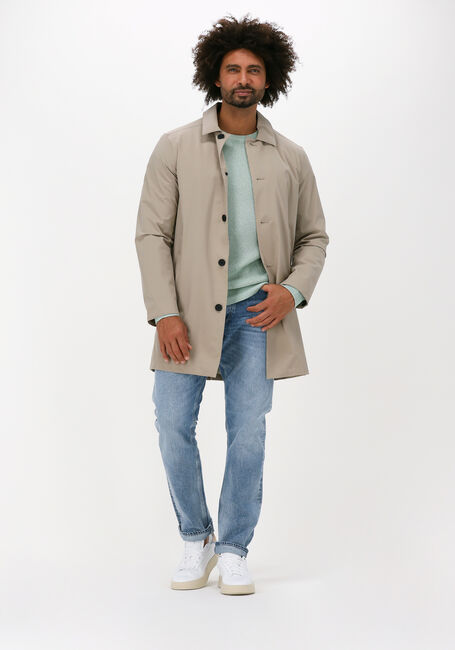 Taupe SELECTED MEN Mäntel SLHALTIN CAR COAT B - large