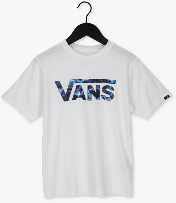 Weiße VANS T-shirt BY VANS CLASSIC LOGO FILL BOYS - large
