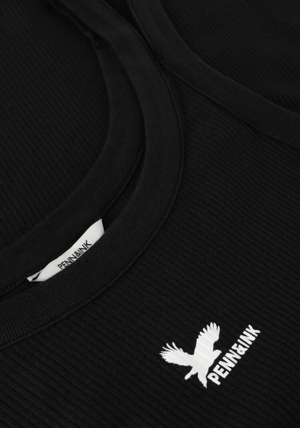 Dunkelblau PENN & INK Top SINGLET PRINT - large