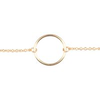 Goldfarbene ATLITW STUDIO Armbänder SOUVENIR BRACELET CIRCLE - medium
