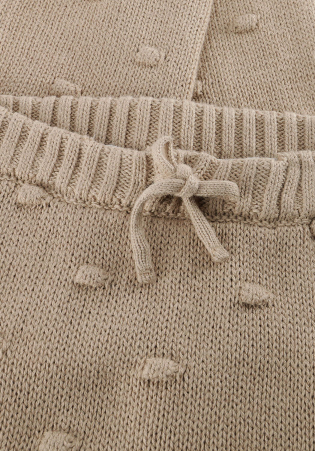 Beige LIL' ATELIER Lange Hosen NBNGABLE KNIT PANT LIL - large