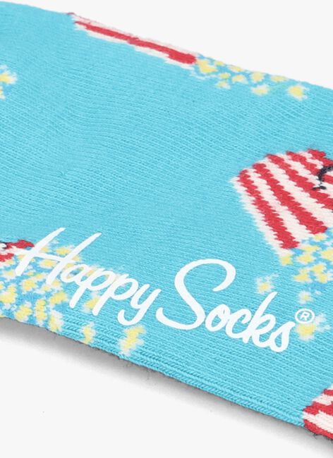 Blaue HAPPY SOCKS Socken POPCORN - large