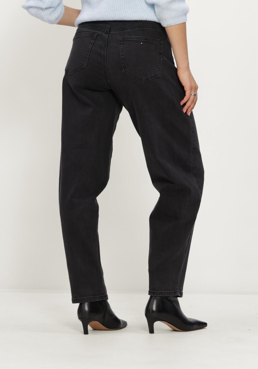 Schwarze MY ESSENTIAL WARDROBE Hosen BALOOMW 144 HIGH BARREL - large
