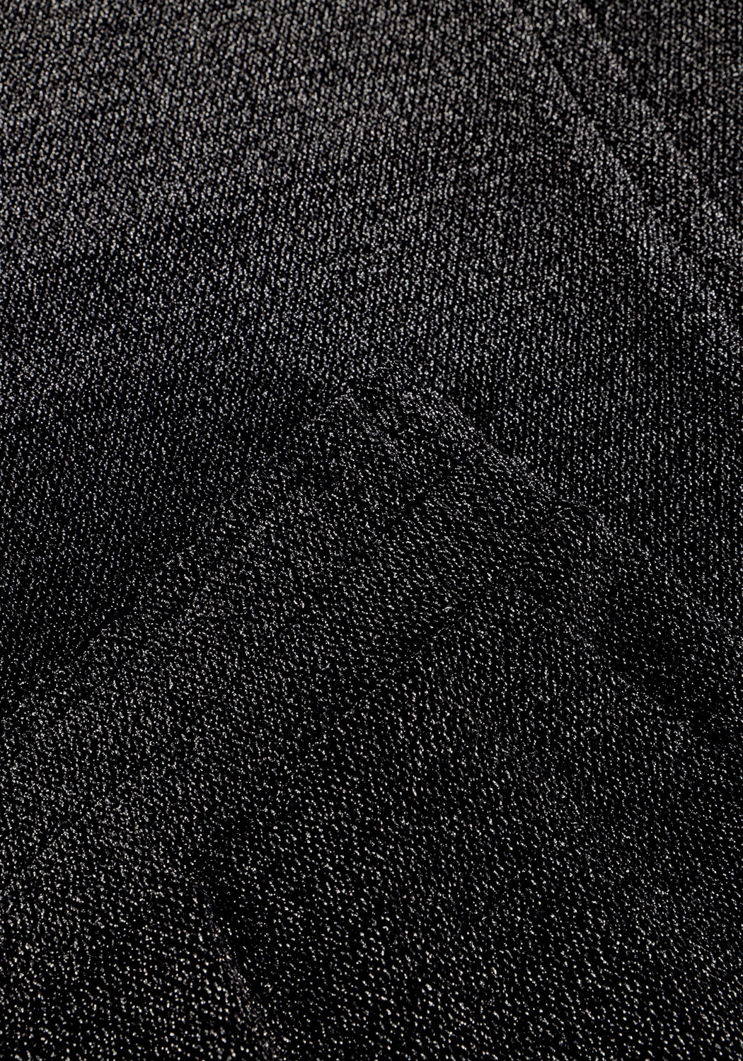 Silberne Y.A.S. Hose YASTIKKA HW GLITTER PANTS - large