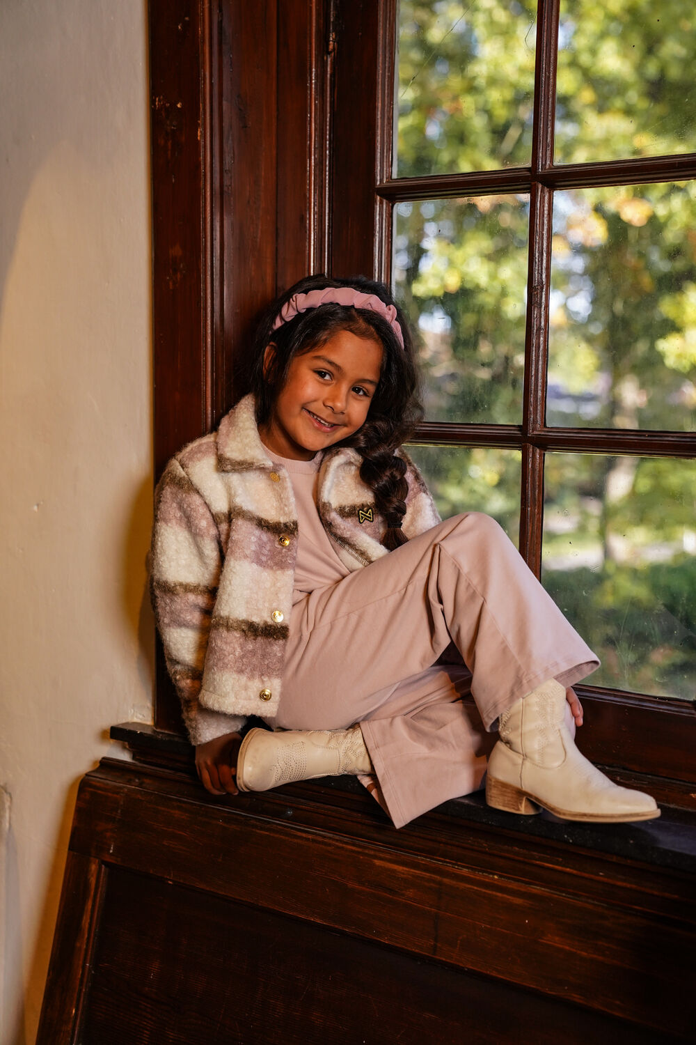 Mehrfarbige/Bunte KOKO NOKO Teddy-Jacke O56983 - large