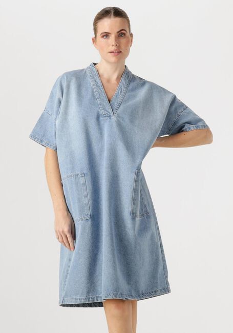 Hellblau PENN & INK Midikleid DRESS - large