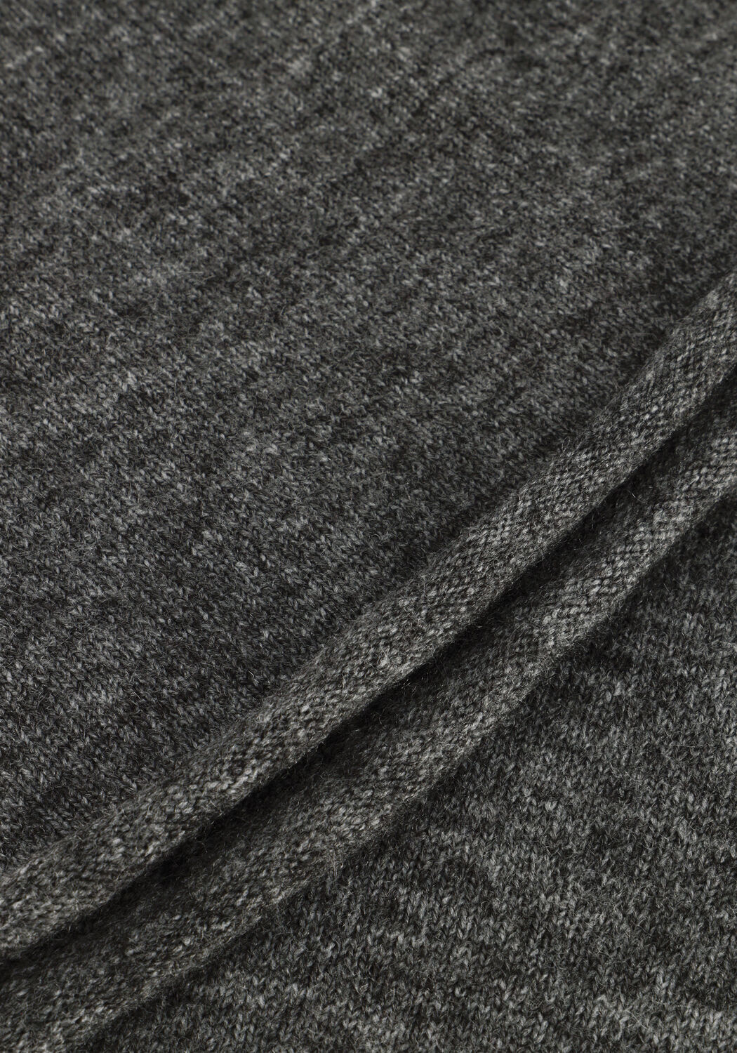 Dunkelgrau EDITED Maxirock PANJA KNIT SKIRT - large