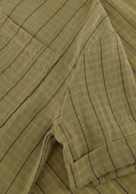 Khaki DAILY7 Polo-Shirt SHIRT SMALL STRIPE - large