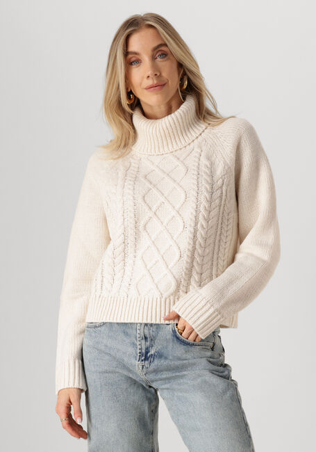 Ecru NOTRE-V Rollkragenpullover NV-ENIDE - large