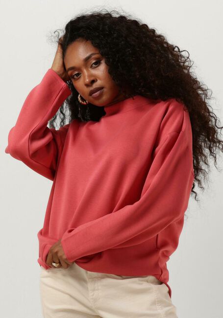 Rote MSCH COPENHAGEN Pullover MSCHPETUA IMA Q SWEATSHIRT - large