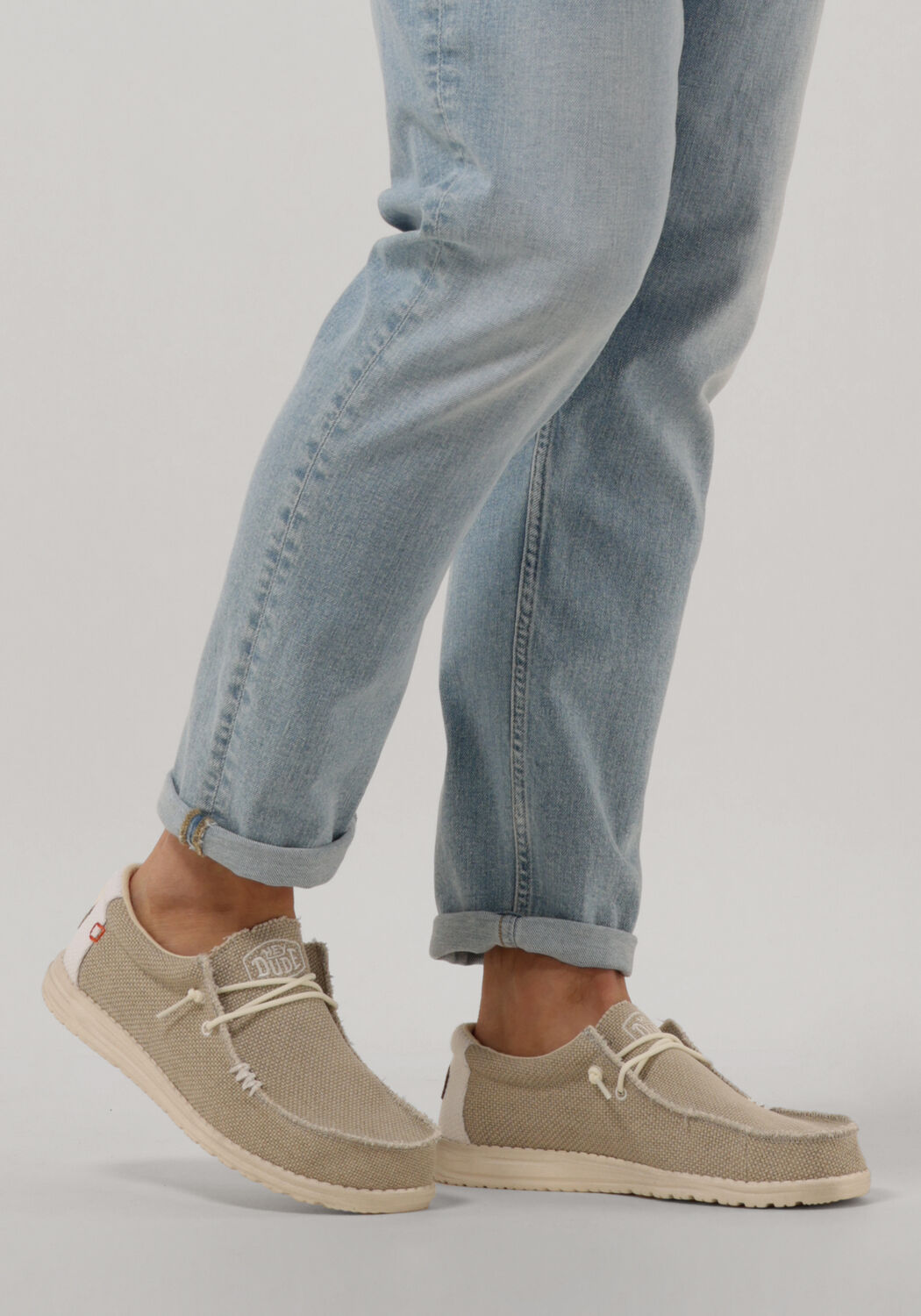 Beige HEYDUDE Slipper WALLY BRAIDED - large