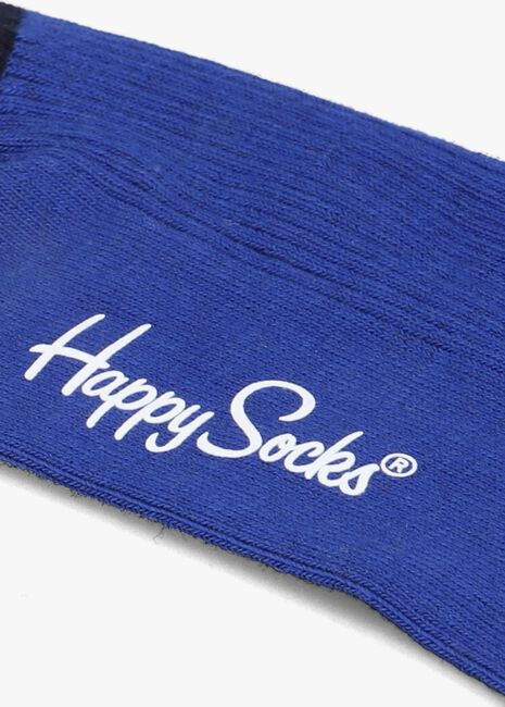 Blaue HAPPY SOCKS Socken RIBBED EMBROIDERY CAR - large