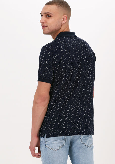 Dunkelblau SCOTCH & SODA Casual-Oberhemd PRINTED PIQUE POLO IN ORGANIC COTTON - large