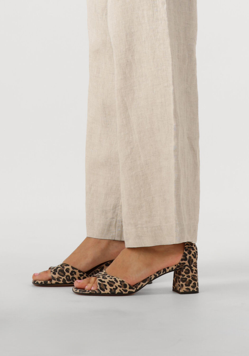 Beige NOTRE-V Sandaletten mit Absatz 46654 - large