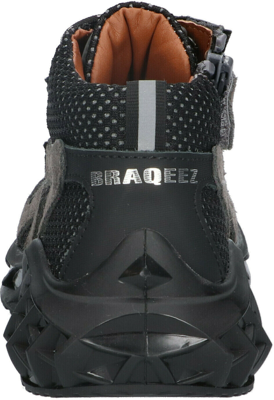 Graue BRAQEEZ Sneaker high ANDRE AMSTERDAM - large
