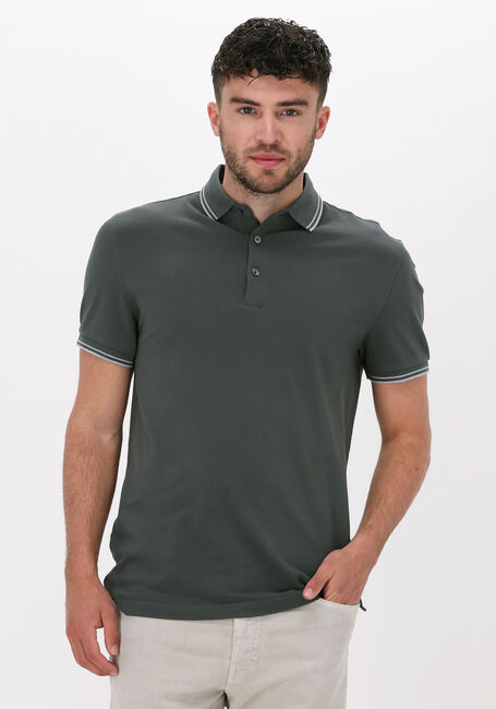 Grüne PROFUOMO Polo-Shirt PPTJ1-K - large