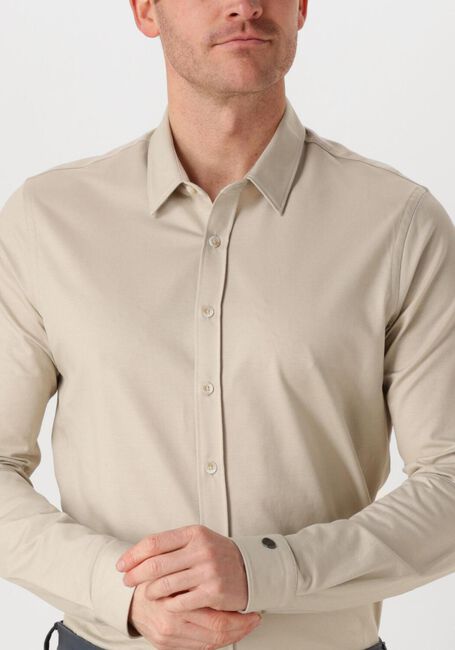 Sand CAST IRON Casual-Oberhemd LONG SLEEVE SHIRT TWILL JERSEY 2 TONE - large