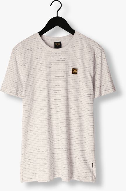 Hellgrau PME LEGEND T-shirt SHORT SLEEVE R-NECK SINGLE JERSEY MELANGE - large