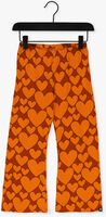Orangene CARLIJNQ Schlaghose HEARTS - FLARED LEGGING - medium