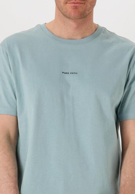 Hellblau PURE PATH T-shirt REGULAR FIT CREWNECK SS T-SHIRTS - large