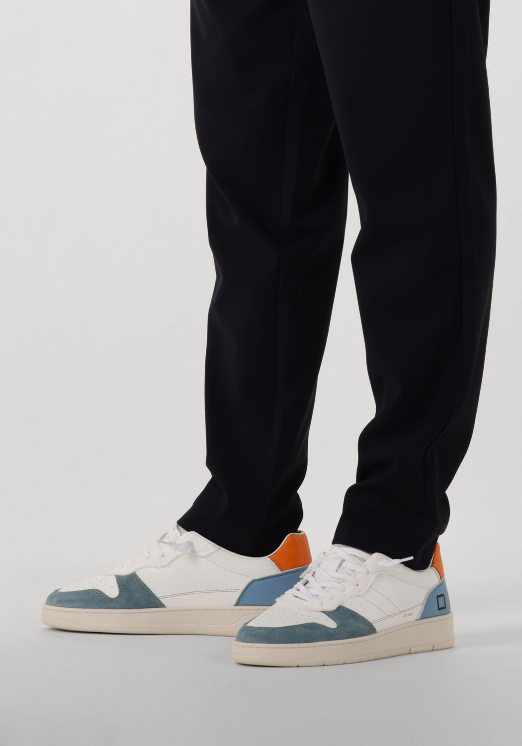 Wei&szlig;e D.A.T.E Sneaker Low COURT 2.0 VINTAGE - large