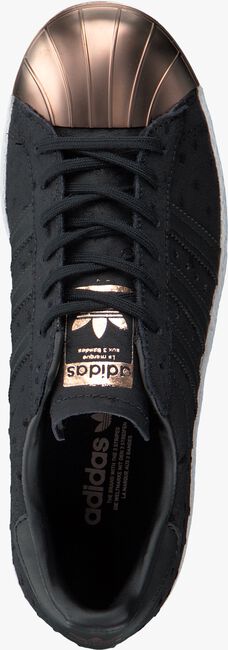 Schwarze ADIDAS Sneaker SUPERSTAR 80S DAMES - large