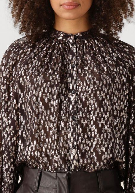 Schwarze KNIT-TED Blusen LOEKA - large